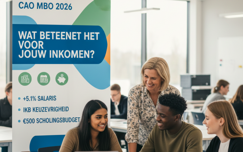 Cao mbo 2026: Wat betekent het voor jouw inkomen?